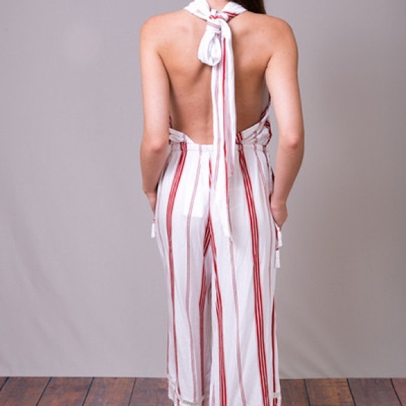 Faithfull the Brand Fleetwood jumpsuit “London Stripes” - Picture 6 of 7